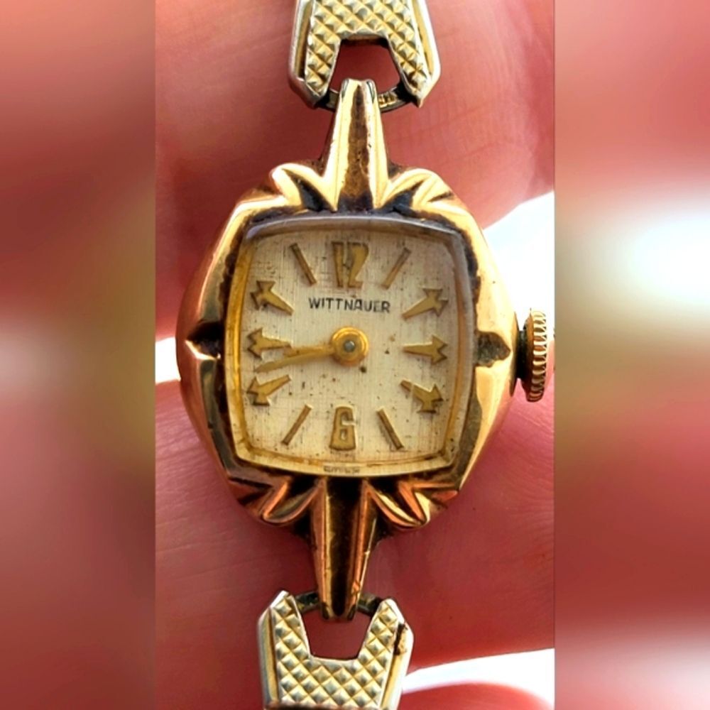 Vintage Wittnauer 10k, Ladies watch - Picture 2 of 5